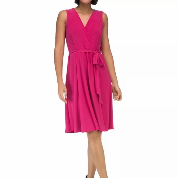bobeau Dresses & Skirts - NEW! Raspberry, Pink dress from Bloomingdale’s, size XS Valentine’s Day Outfit